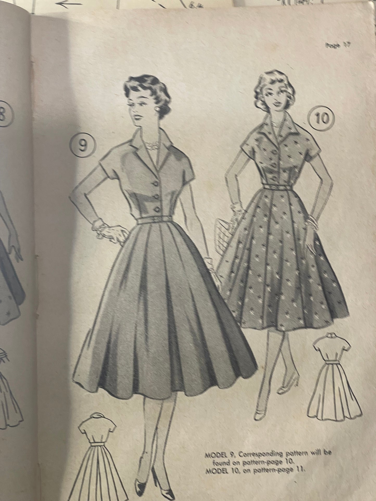 Vintage 50s "The Golden Dressmaker" book by Brecko Publishing Co
