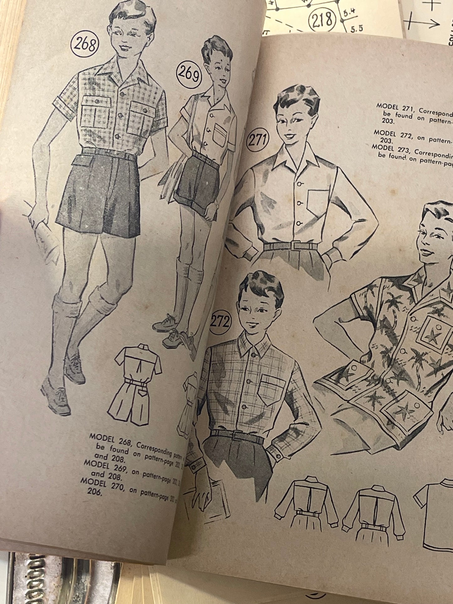 Vintage 50s "The Golden Dressmaker" book by Brecko Publishing Co
