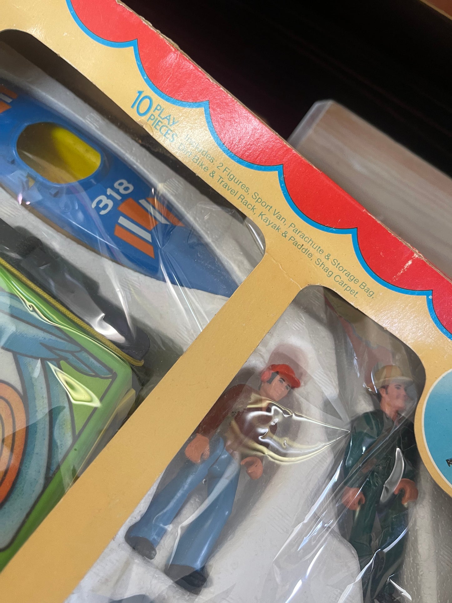 Vintage 70s Fisher Price daredevil sport van in original box