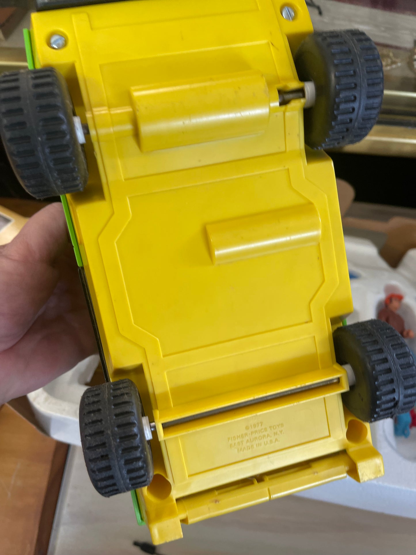 Vintage 70s Fisher Price daredevil sport van in original box