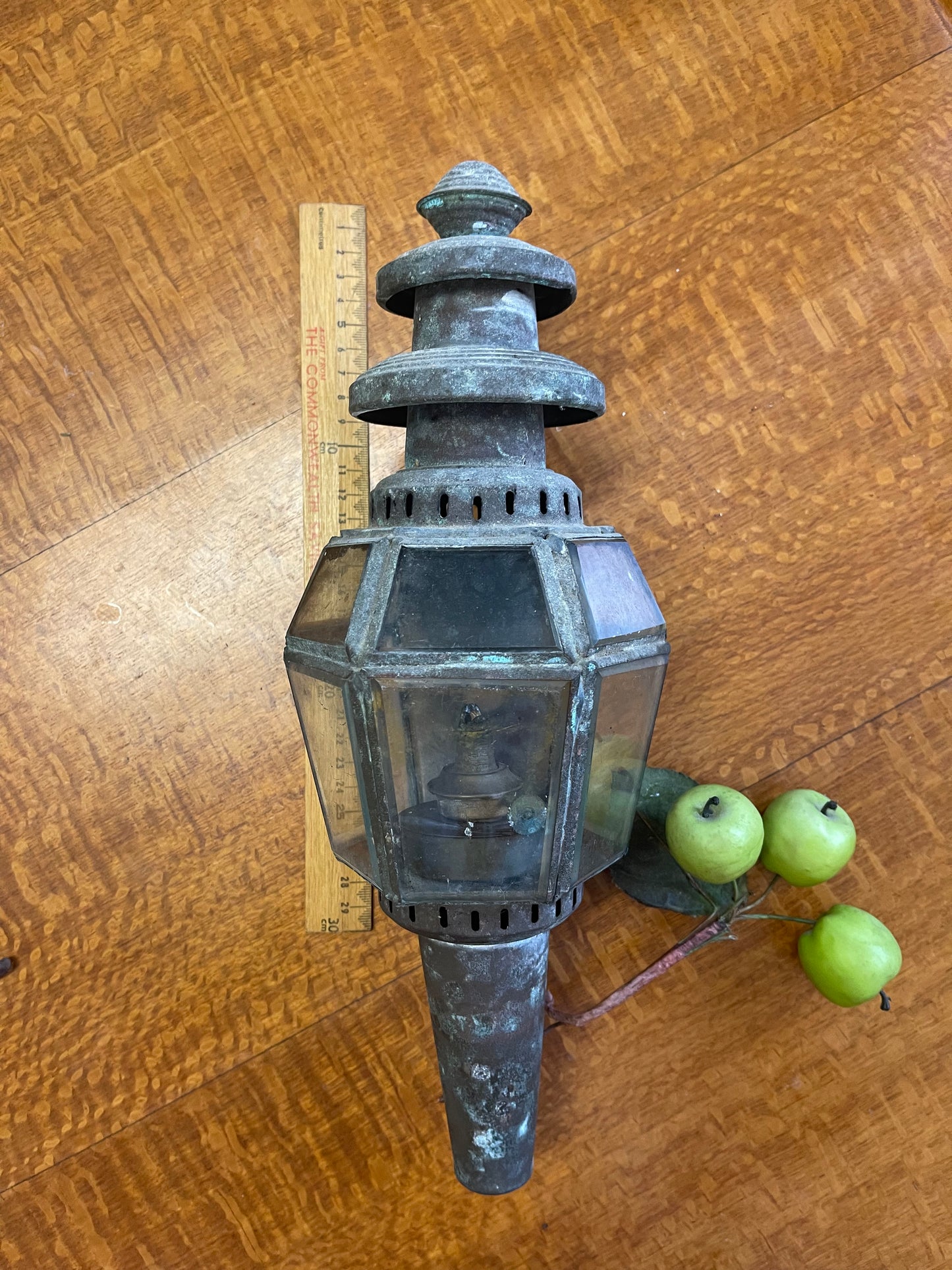 Antique Brass Coach Lamp