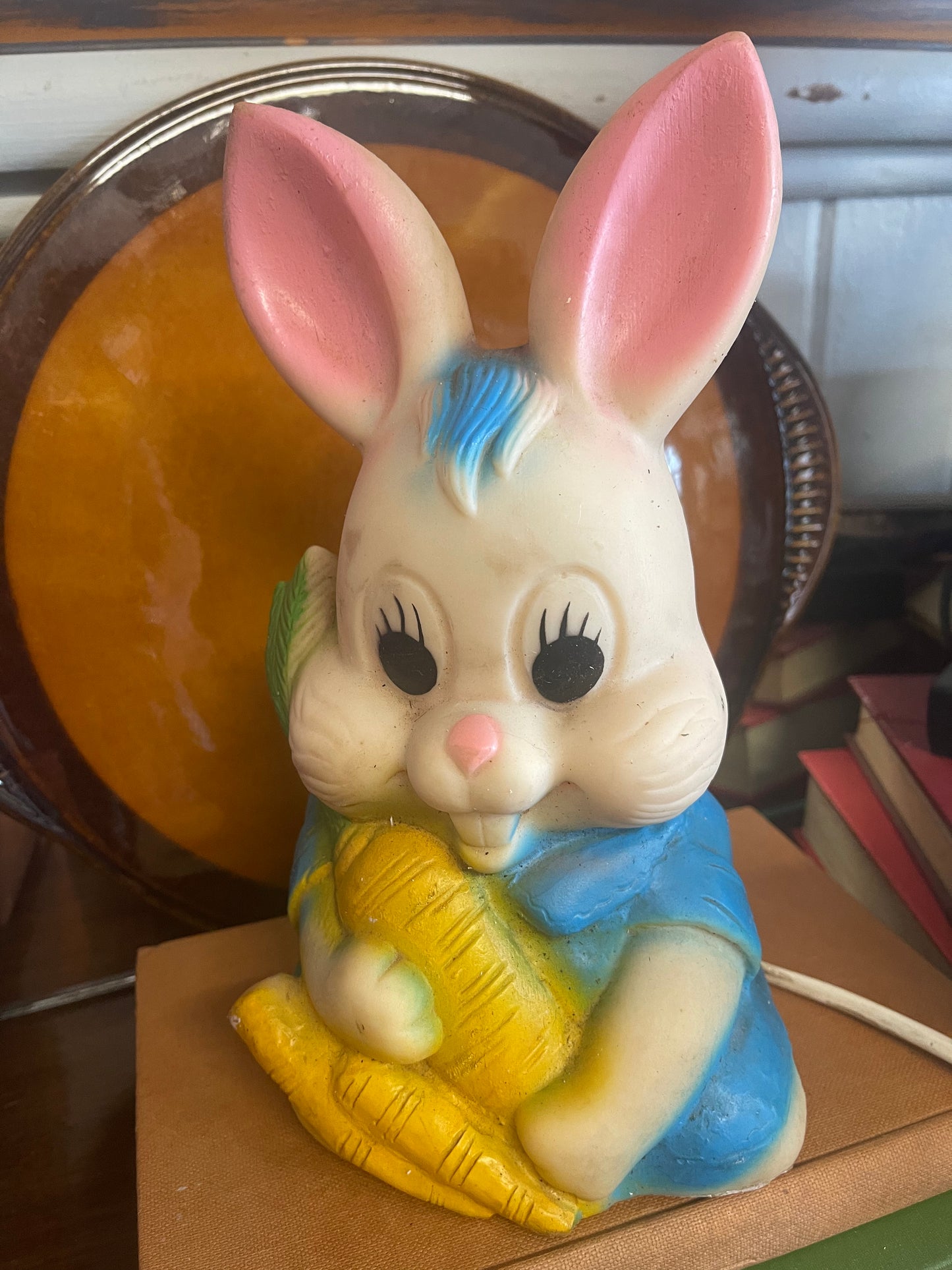 Vintage Rabbit Bunny Night Light 1980s Netta Australia