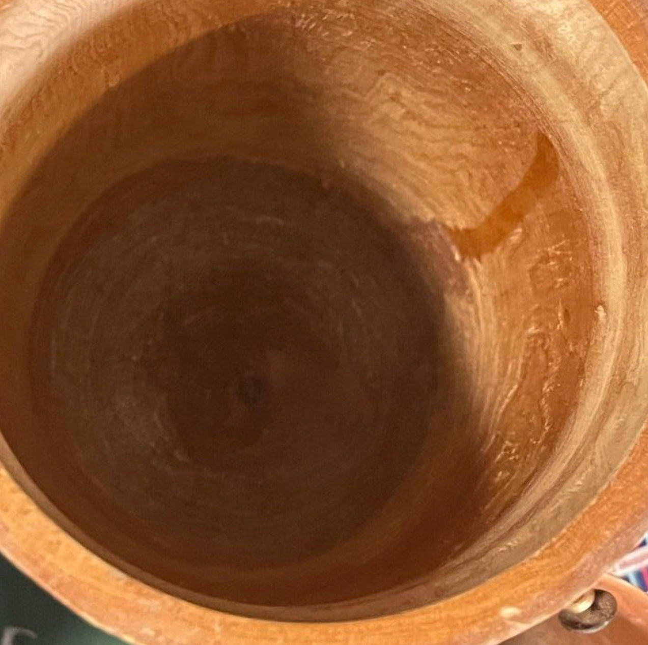 Mid century tiki style timber cocktail drinks set