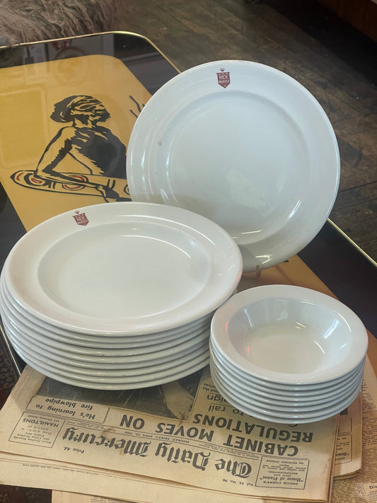 The Story Behind the Rex Hotel Plates
