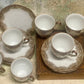 Victoria Fine China – Set of Six Small Teacups / Espresso Cups