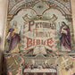 Antique Victorian Parallel Column Large Family Bible c.1884