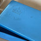 Vintage blue BAKELITE 1949 ROYAL VISIT NEW ZEALAND BOX