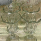 Vintage Soda Fountain Glasses — Set of Four