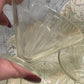 Art Deco Pale Green Dessert Glasses - Set of Six