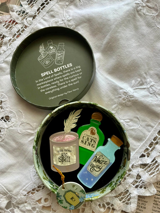 Erstwilder “ Spell Bottles Brooch” | Fleur Harris x Enid Blyton – The Magic Faraway Tree Collection (2026)