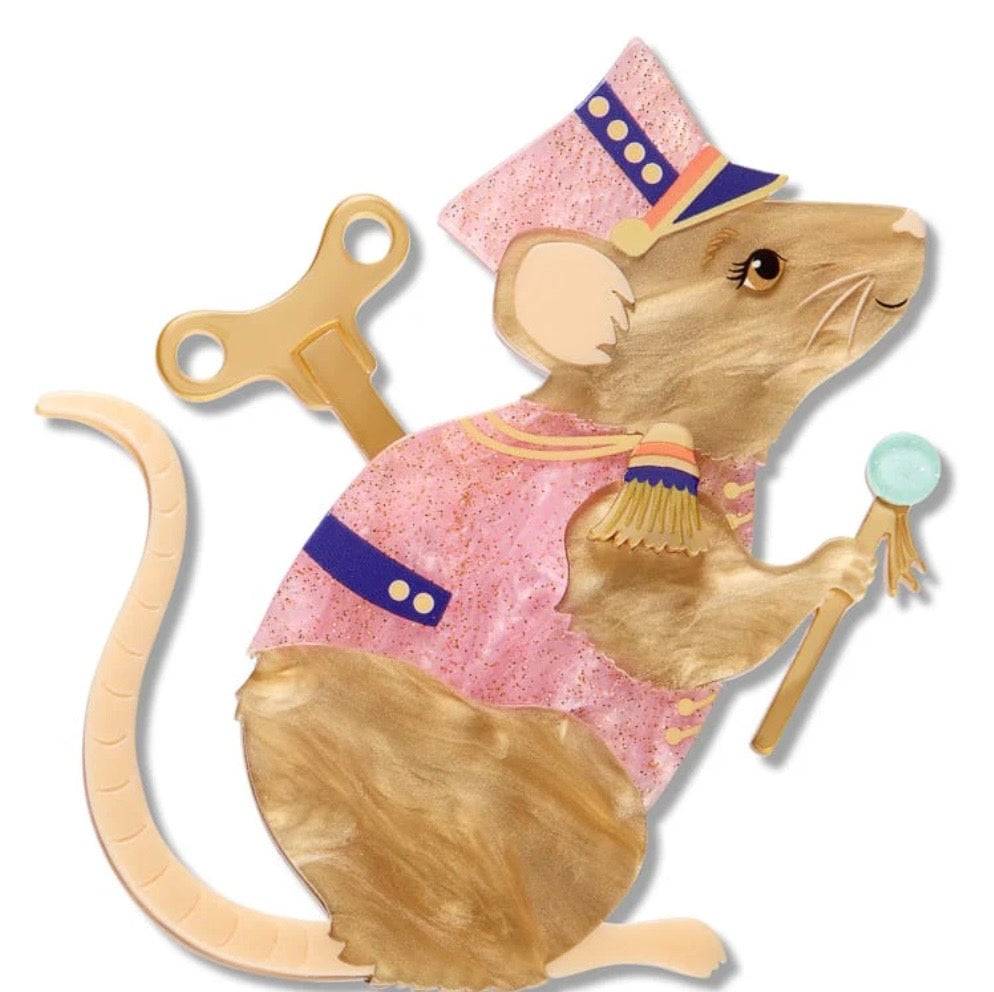 Erstwilder “ Clockwork Mouse Brooch” | Fleur Harris x Enid Blyton – The Magic Faraway Tree Collection (2026)