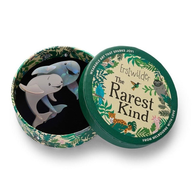 Erstwilder “ The Yangtze Finless Porpoises” Brooch – The Rarest Kind Collection (2026)