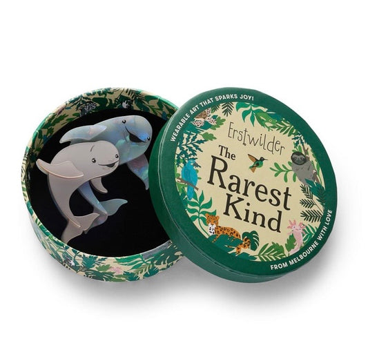 Erstwilder “ The Yangtze Finless Porpoises” Brooch – The Rarest Kind Collection (2026)