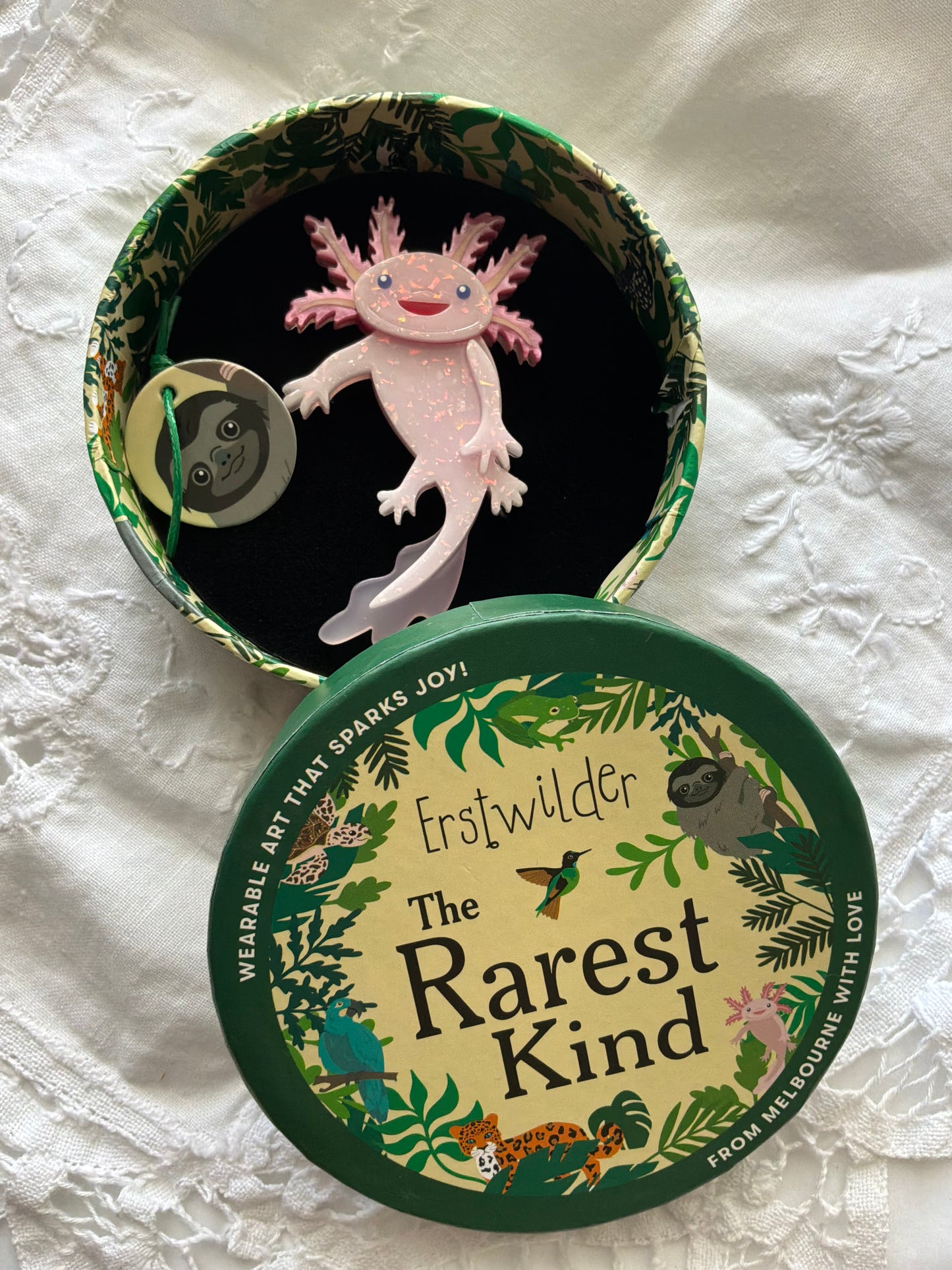 Erstwilder “ Axolotl” Brooch – The Rarest Kind Collection (2026)