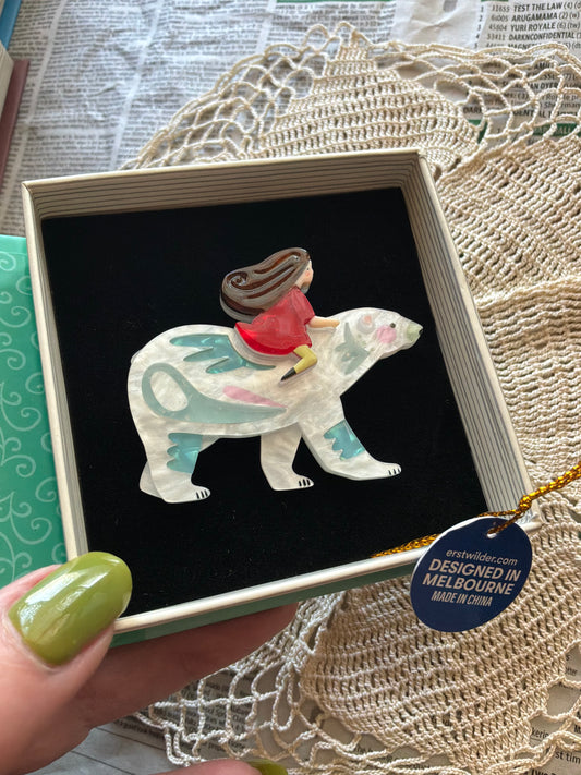 Erstwilder “ Polar Adventure ” Brooch – Pete Cromer Fairy Tales Collection (2026)