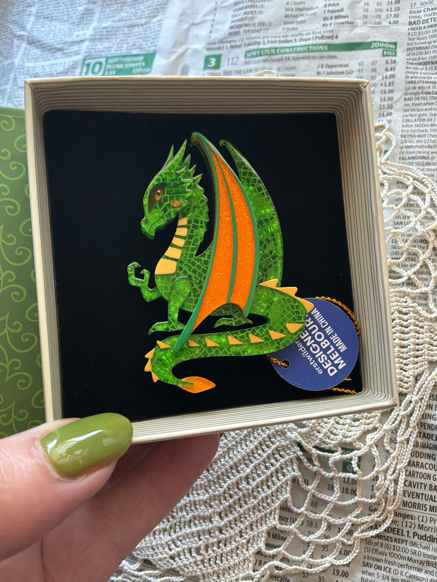 Erstwilder “ Impressive Scale” Brooch – Pete Cromer Fairy Tales Collection (2026)