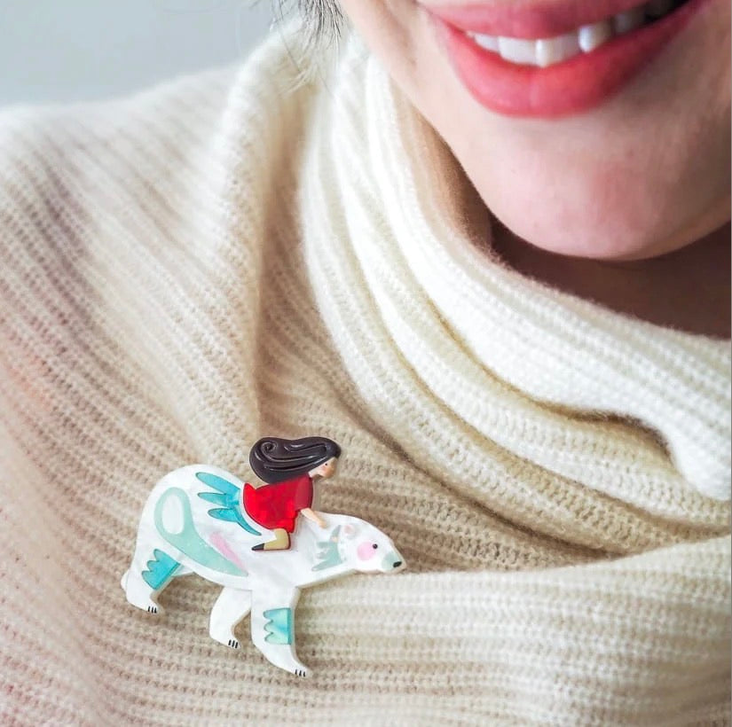 Erstwilder “ Polar Adventure ” Brooch – Pete Cromer Fairy Tales Collection (2026)