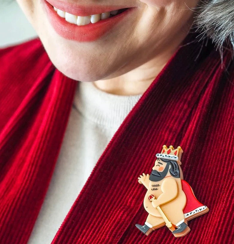 Erstwilder “Fashion Sense” Brooch – Pete Cromer Fairy Tales Collection (2026)