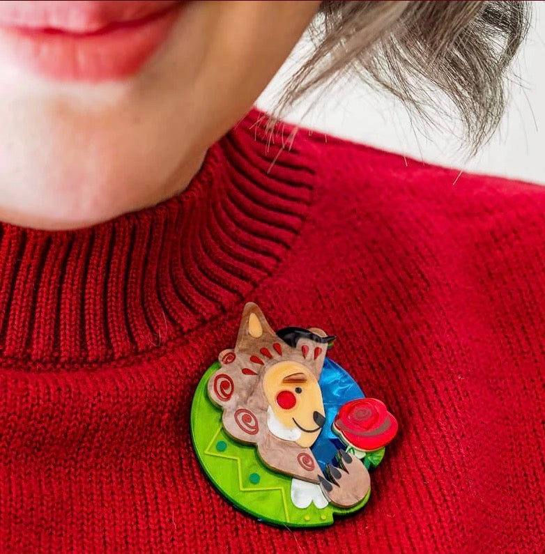 Erstwilder “Accursed Gentleman” Brooch – Pete Cromer Fairy Tales