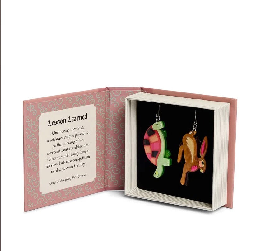 Erstwilder “ Lesson Learned ” Drop Earrings – Pete Cromer Fairy Tales Collection (2026)