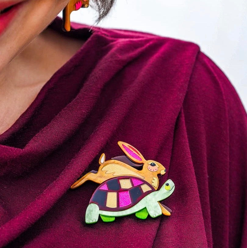 Erstwilder “Lesson Learned ” Brooch – Pete Cromer Fairy Tales Collection (2026)