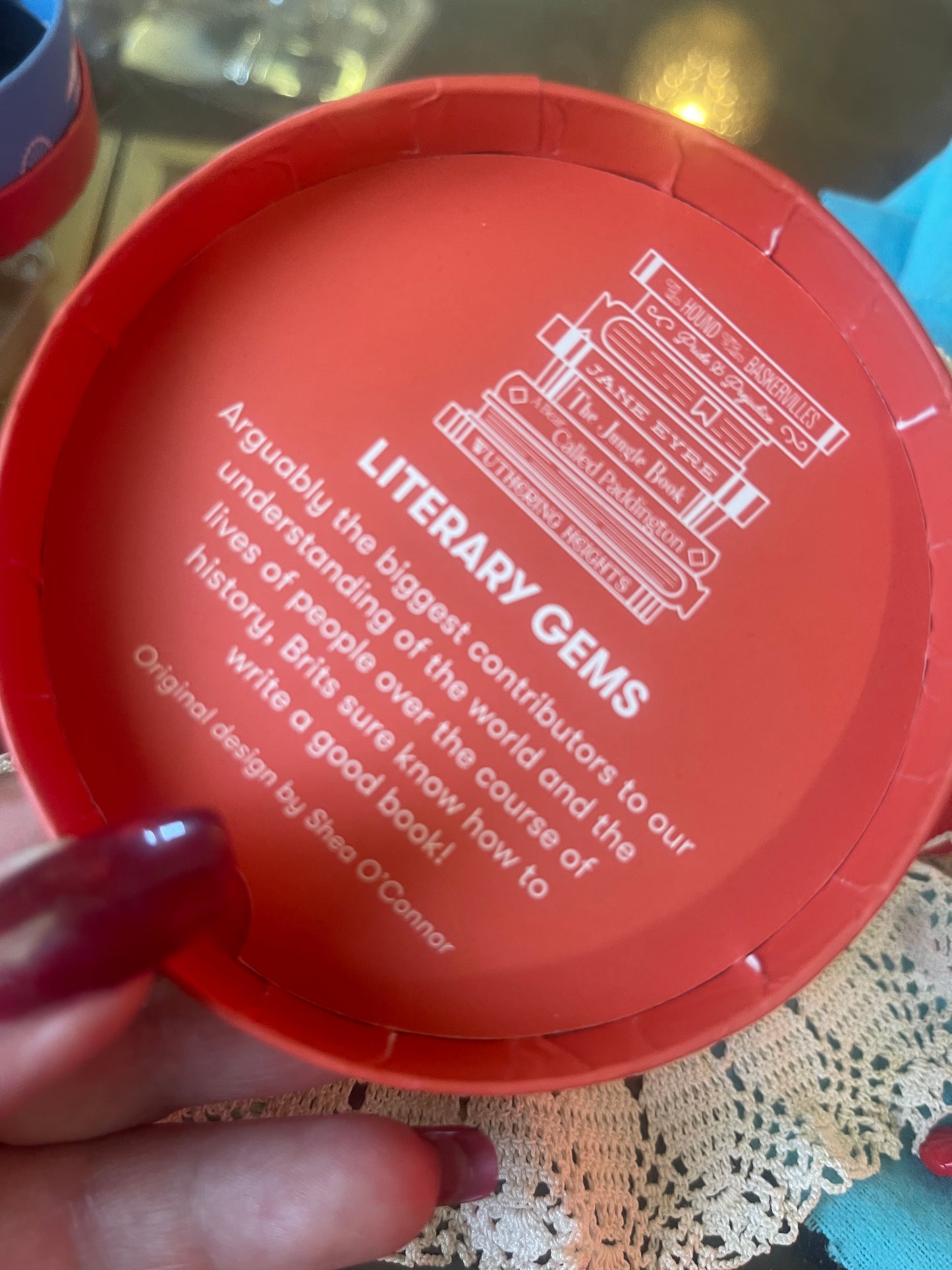 Erstwilder “Literary Gems” Book Stack Brooch — London Calling (2025)