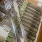 Vintage silverplate Fish cutlery Knife and fork set Delphic by Grosvenor
