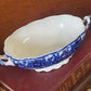 Antique Wedgwood & Co Semi-Porcelain ‘Atalanta’ Large Platter and Bowl