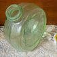Rare Uranium Glass Flask Bottle — 1930s