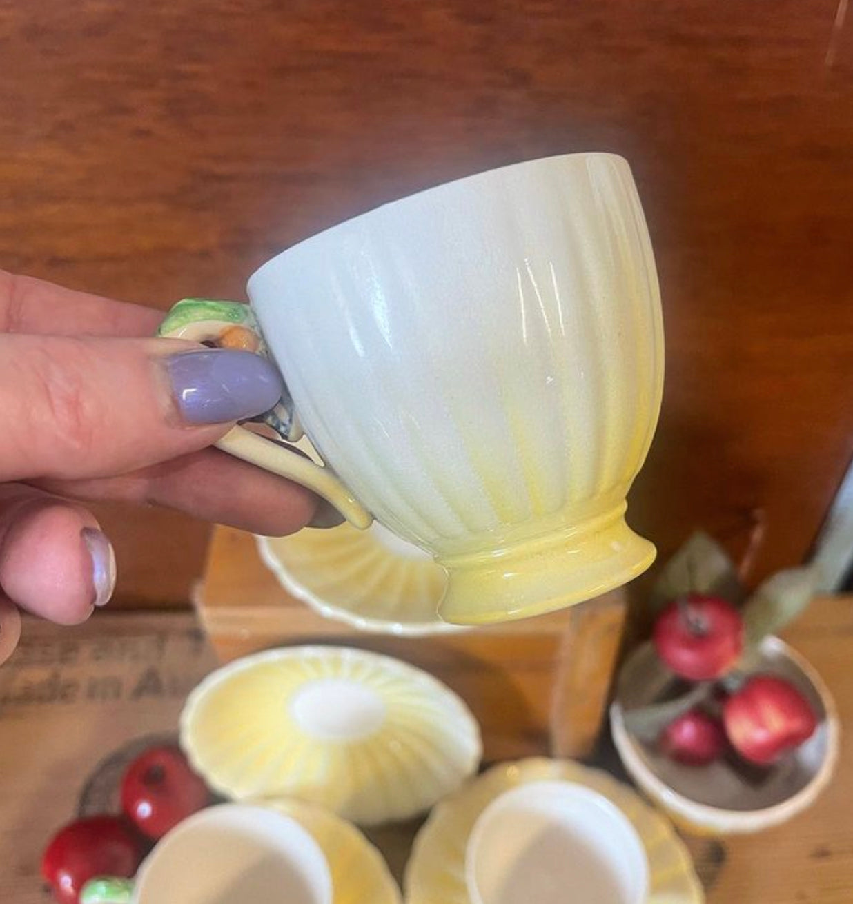 1930s Brentleigh Ware  children’s Teacups or espresso set