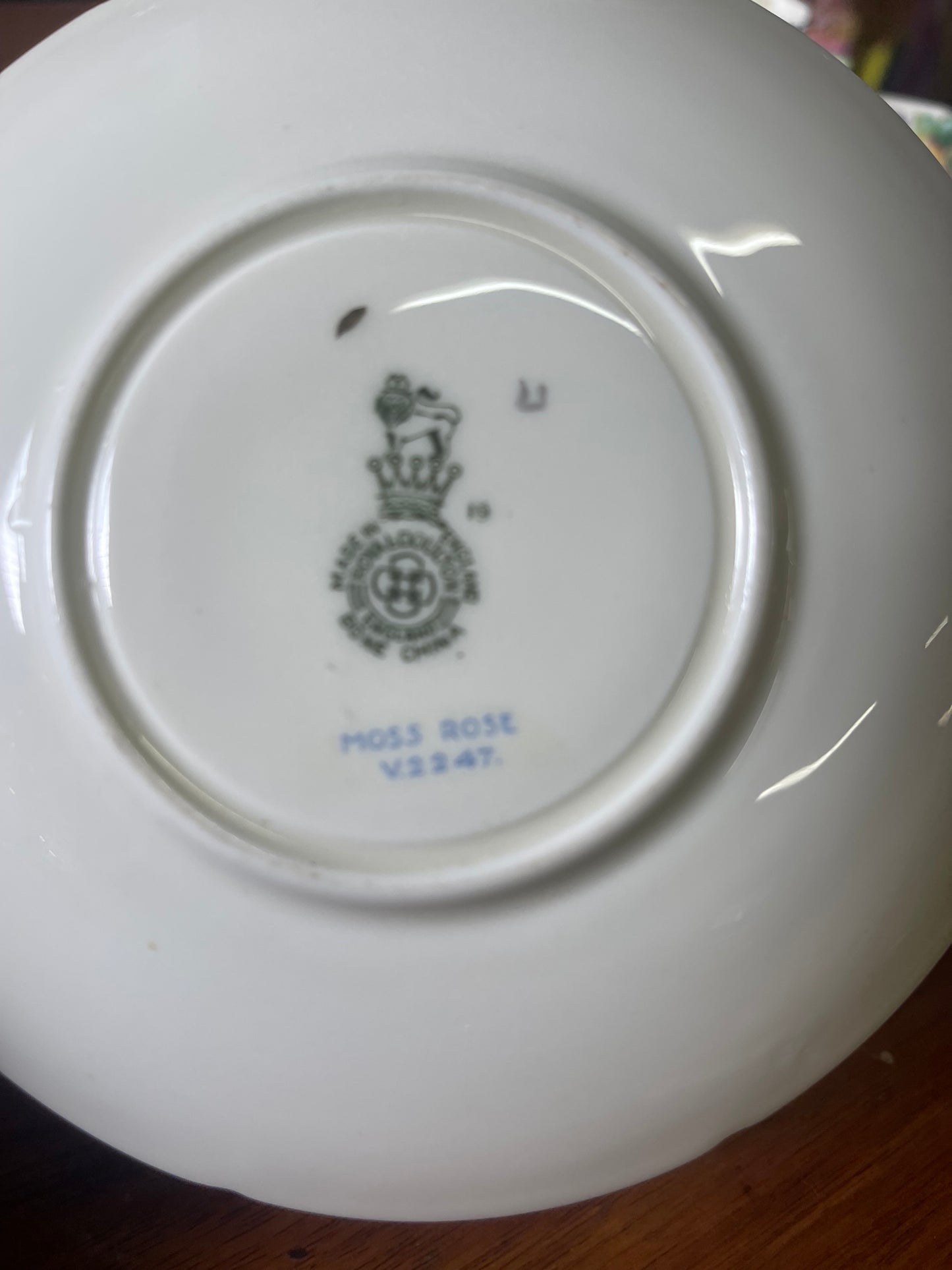 Royal Doulton Moss Rose Trio | 1946 Bone China