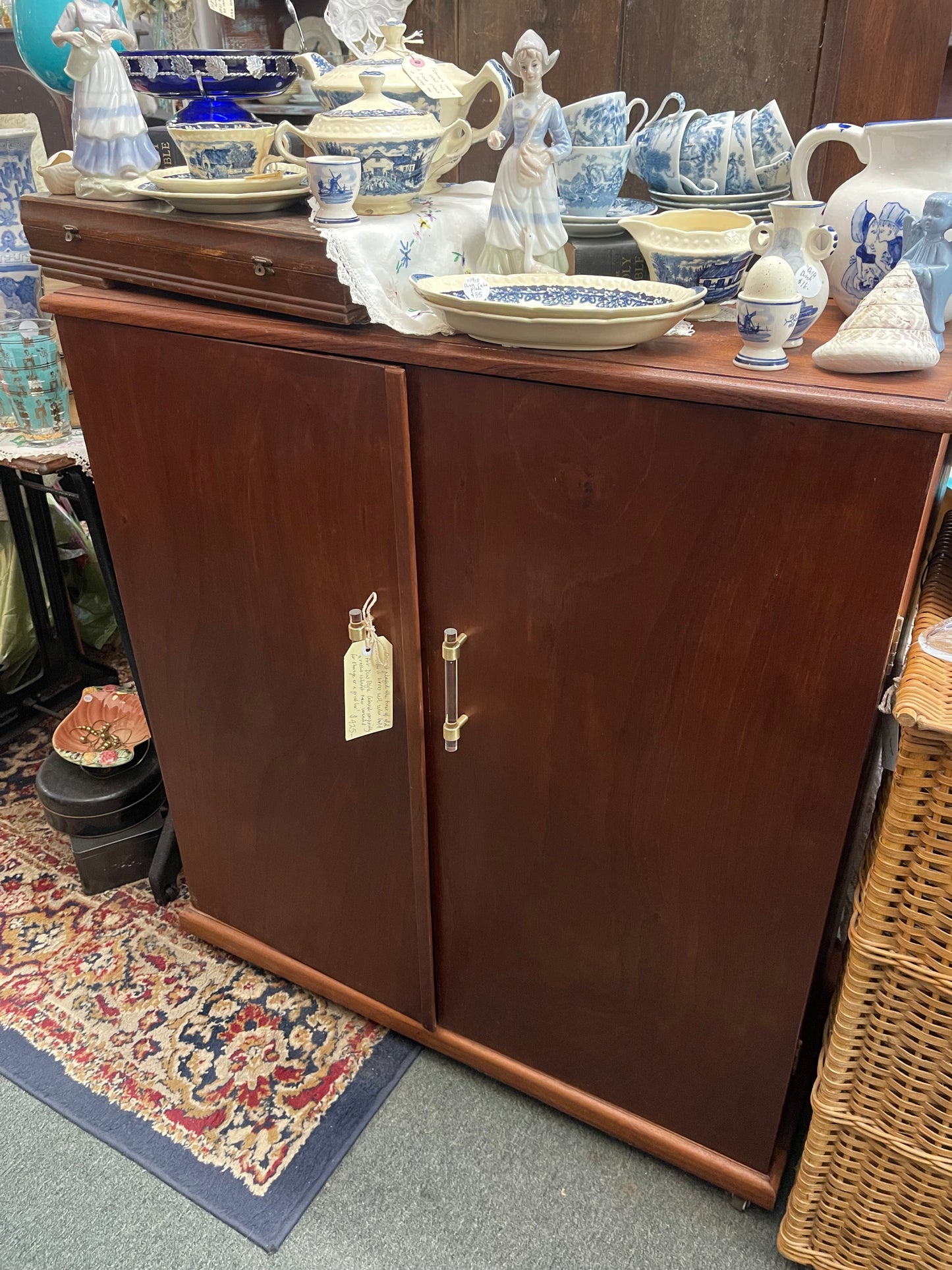 Art Deco Style Cedar Cabinet
