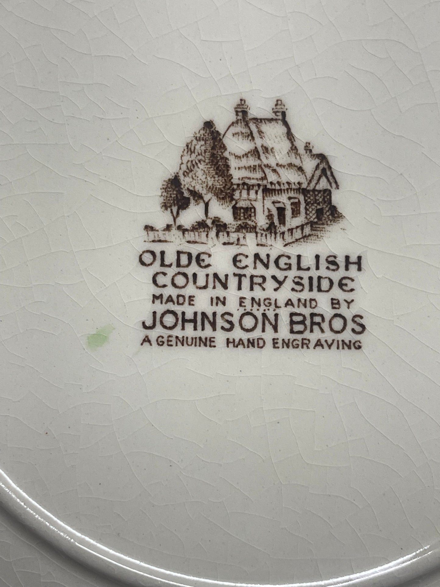 Johnson Bros Olde English Countryside Plates – Set of 7