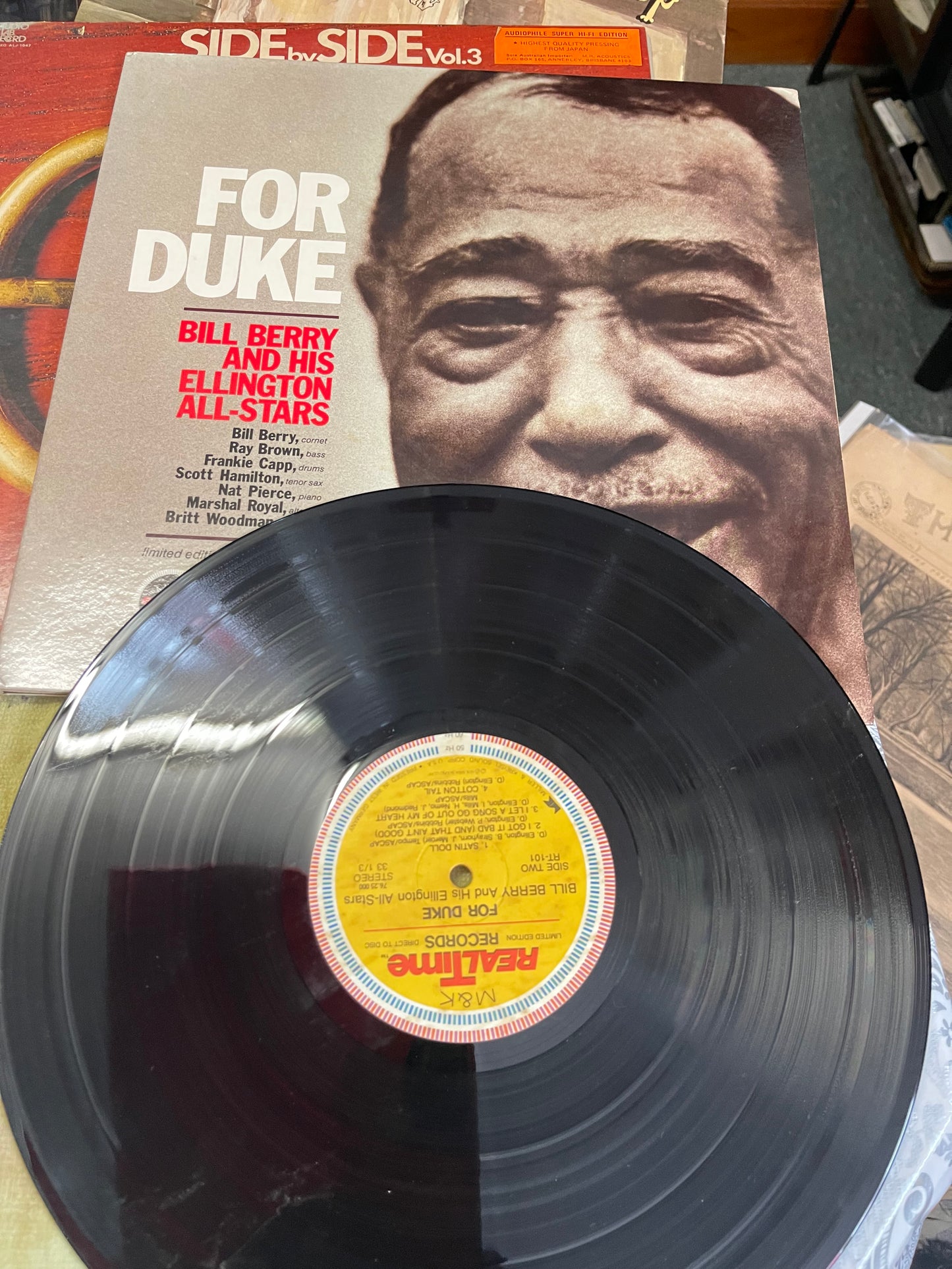 For Duke — Bill Berry and His Ellington All-Stars (1978, M&K RealTime Records)