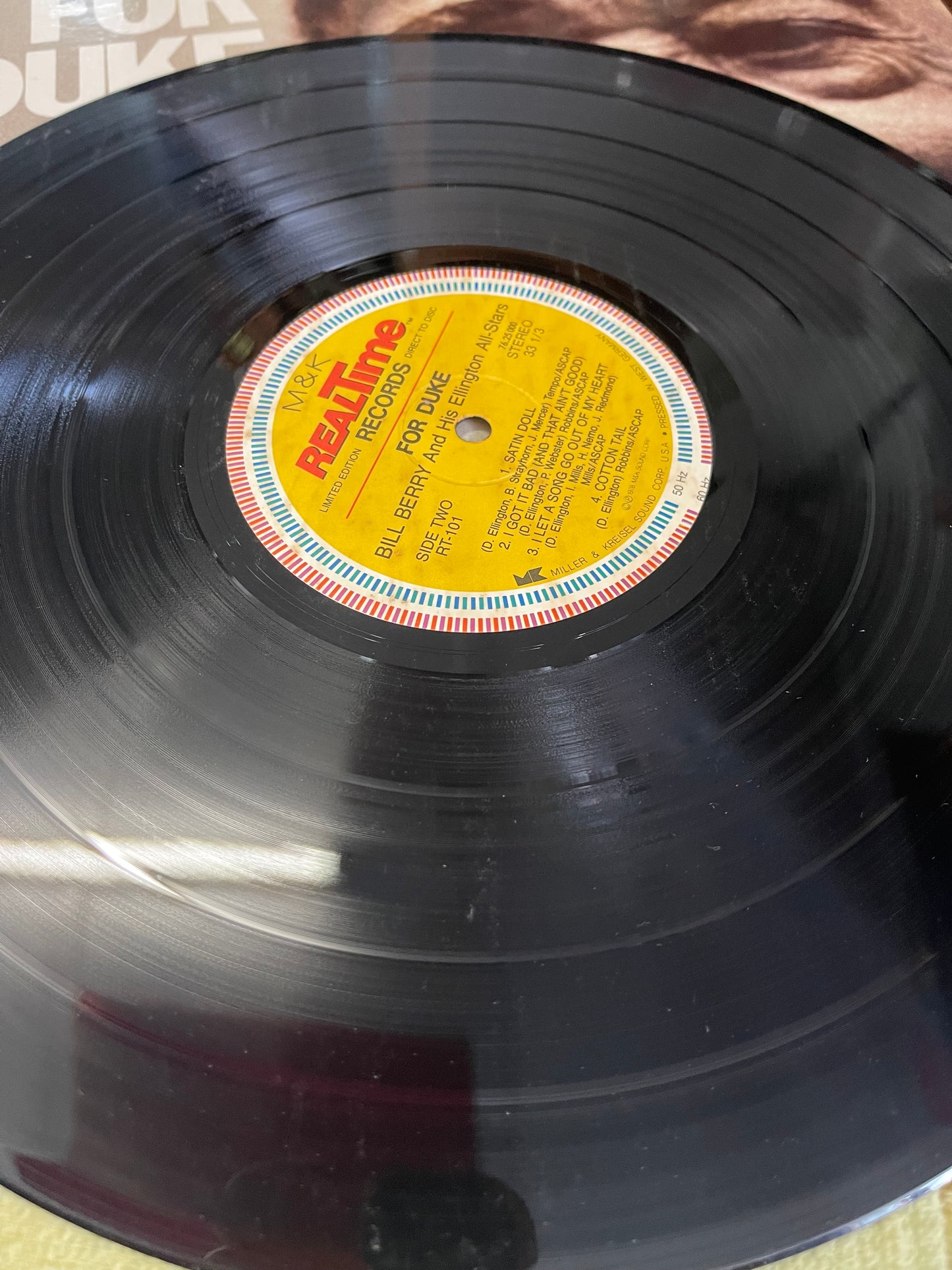 For Duke — Bill Berry and His Ellington All-Stars (1978, M&K RealTime Records)