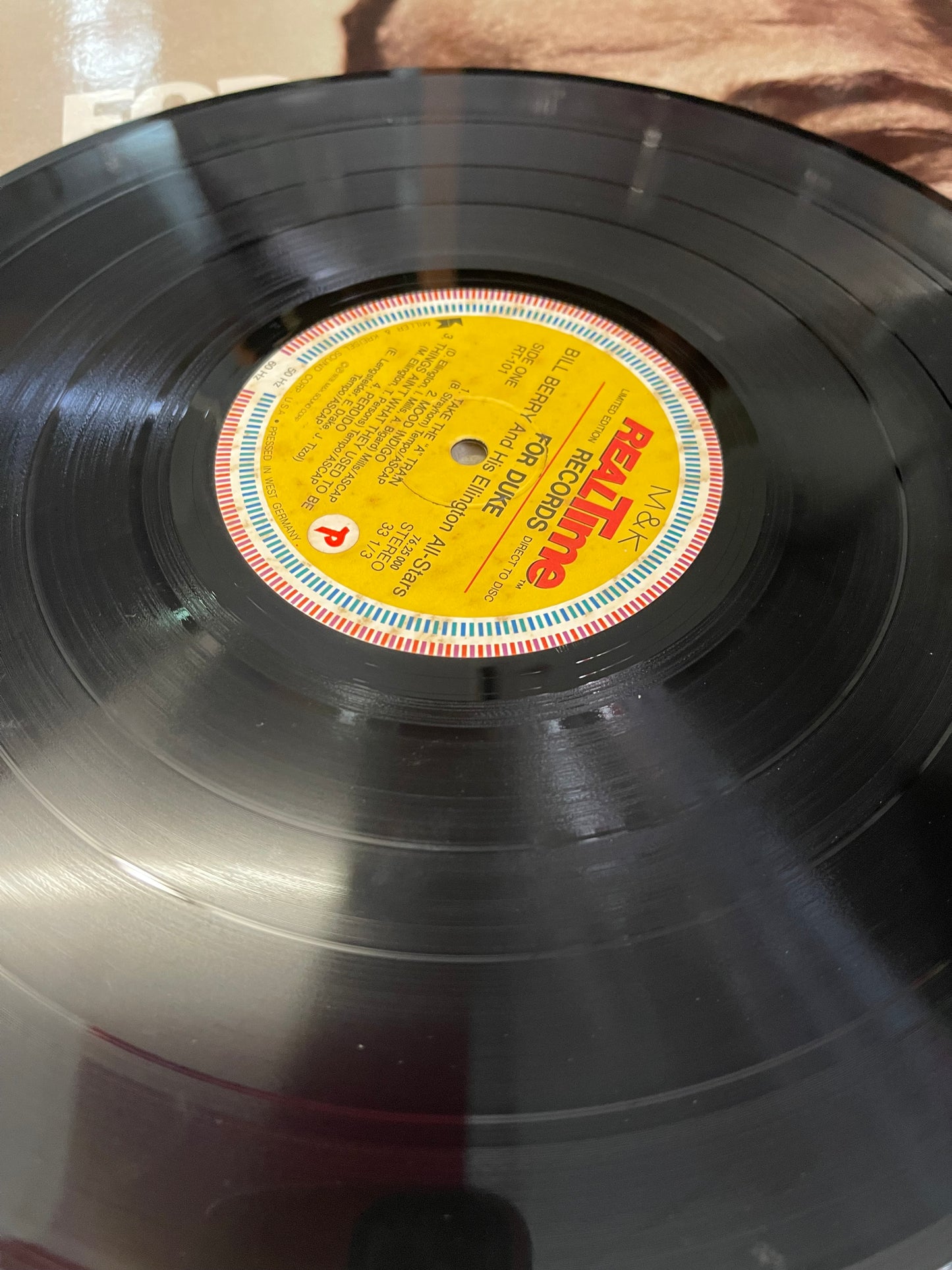 For Duke — Bill Berry and His Ellington All-Stars (1978, M&K RealTime Records)