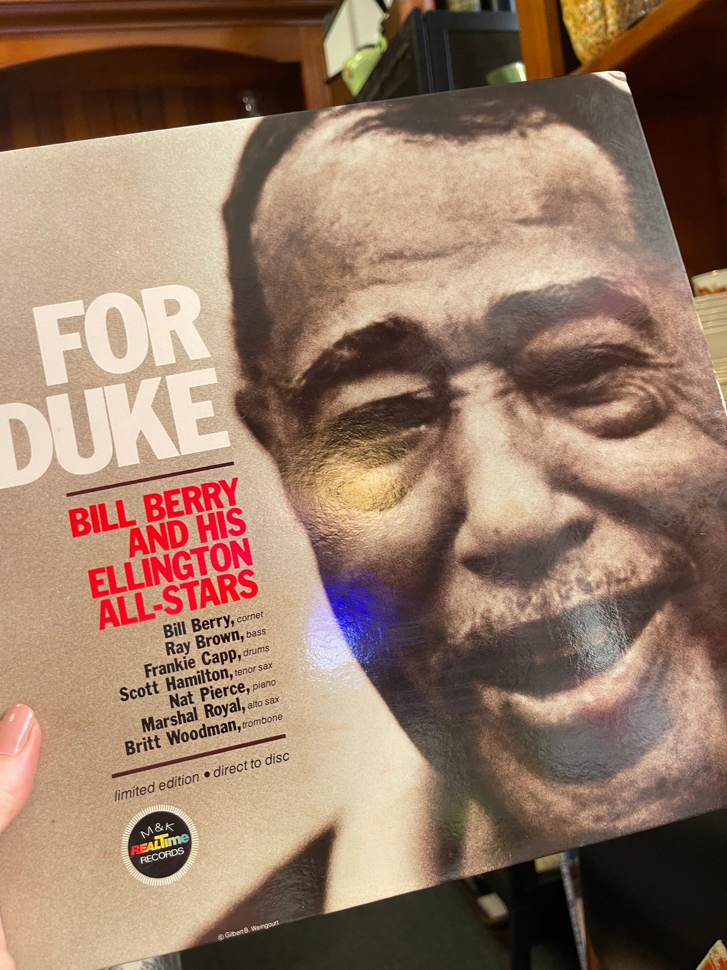 For Duke — Bill Berry and His Ellington All-Stars (1978, M&K RealTime Records)