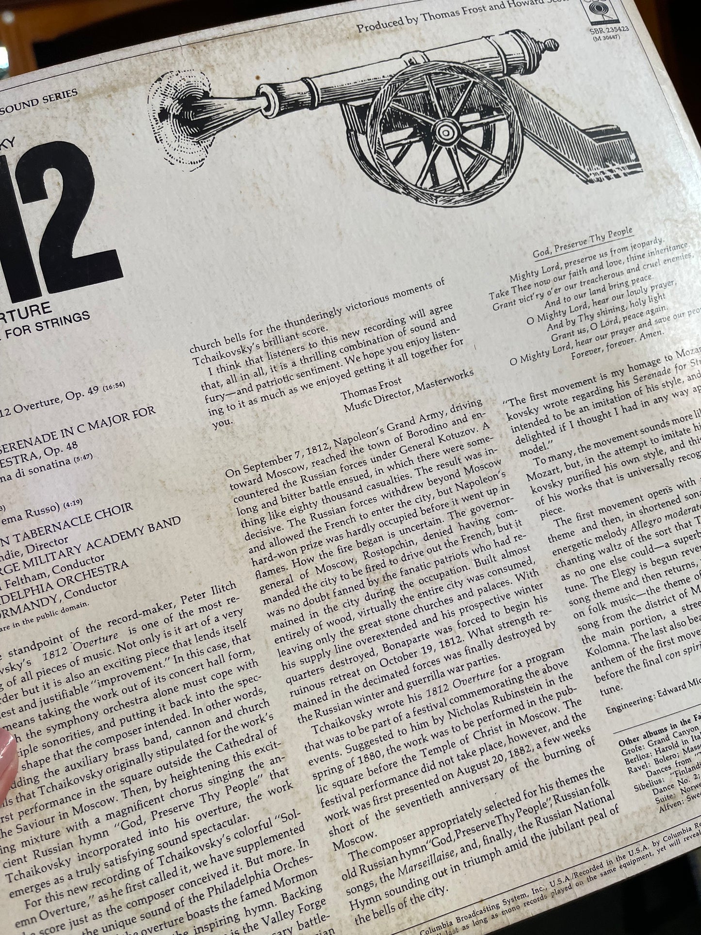Tchaikovsky — 1812 Overture (Eugene Ormandy / Philadelphia Orchestra, CBS Records))