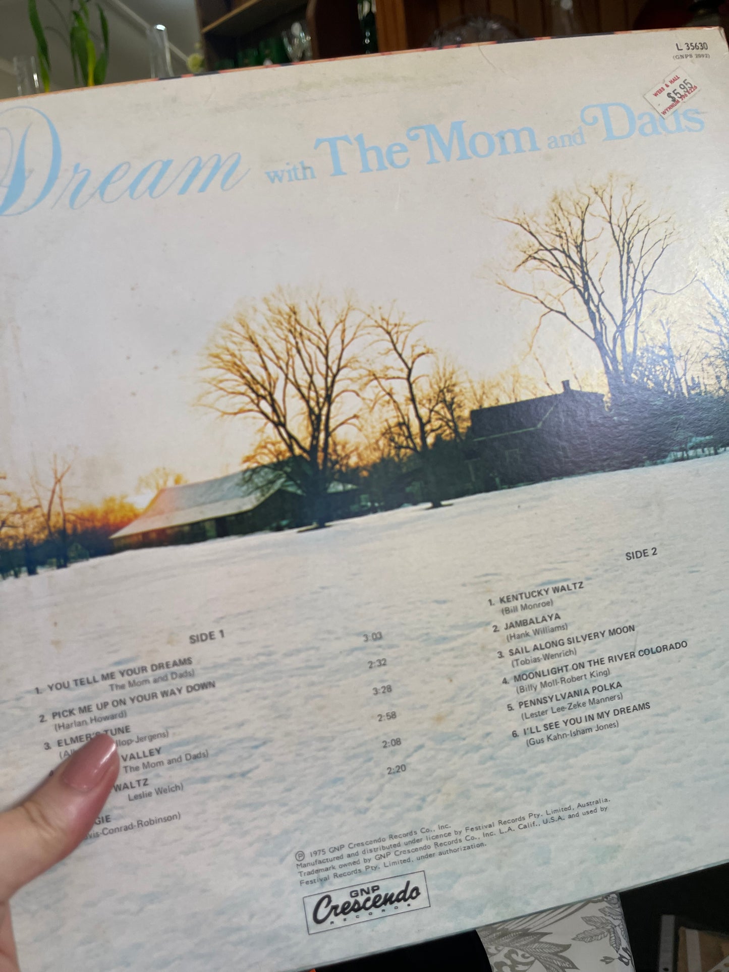 Dream with The Mom & Dads — Vintage Vinyl (GNP Crescendo)