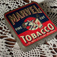Marvel Fine Cut Tobacco Tin – Vintage 1oz Red & Blue Graphic Design