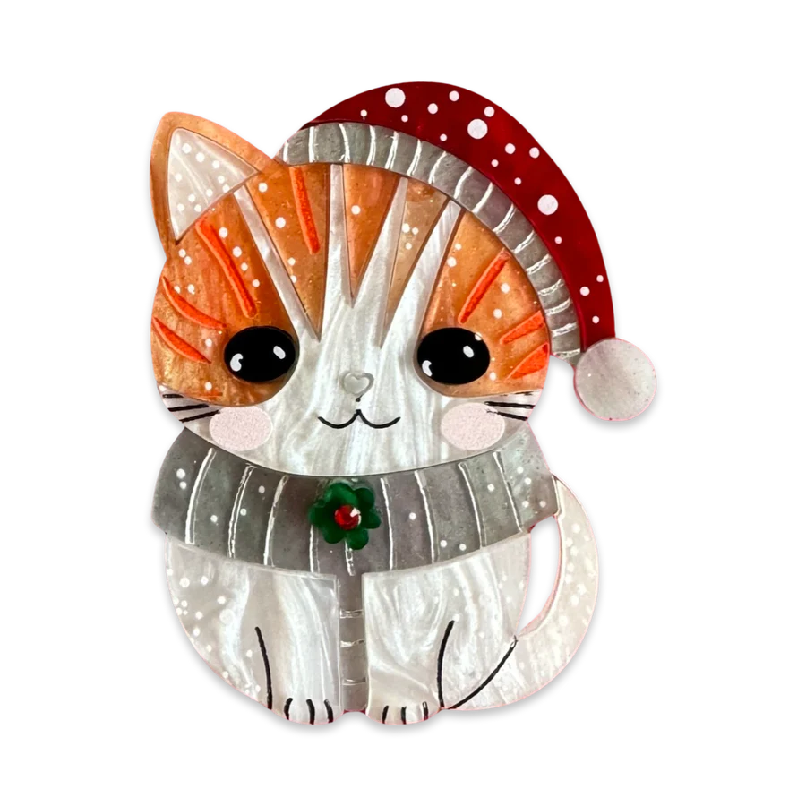 Jingle Paws brooch by Wintersheart Whimsy