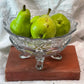 Edwardian Pressed Glass Fruit Bowl Likely Davidson, England c. 1910–1920