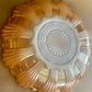 Vintage Anchor Hocking Peach Lustreware  Devilled Egg Plate (c.1970s)