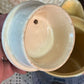 Vintage Denby Manor Blue Stoneware Coffee Pot with Lid – Made in England