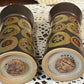 Vintage Denby Arabesque Salt & Pepper Shakers – Gill Pemberton – Made in England