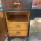 Vintage 1940s  Art Deco Walnut Veneer Dressing Table