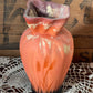 1930s Chalkware Sunset Vase – Hand-Painted Australian Souvenir