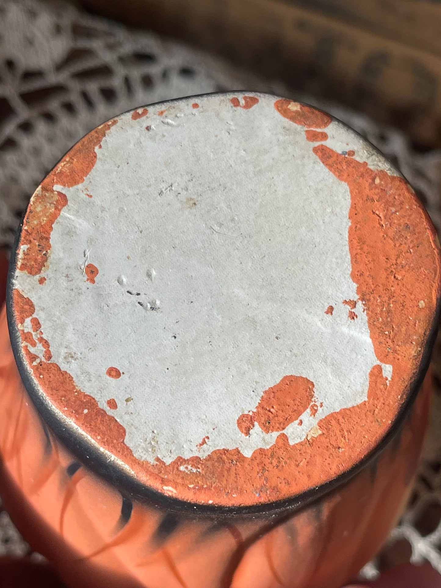 1930s Chalkware Sunset Vase – Hand-Painted Australian Souvenir