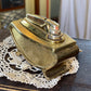Vintage Ronson Brass Table Lighter (Made in England, 1950s–60s)