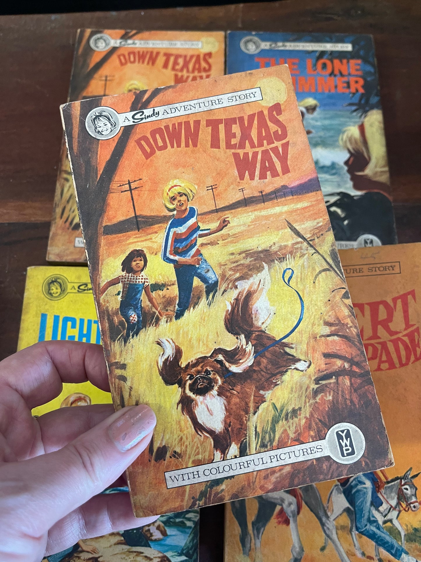 Vintage Sindy Adventure Story – Set of 4 Paperbacks (c. late 1960s))